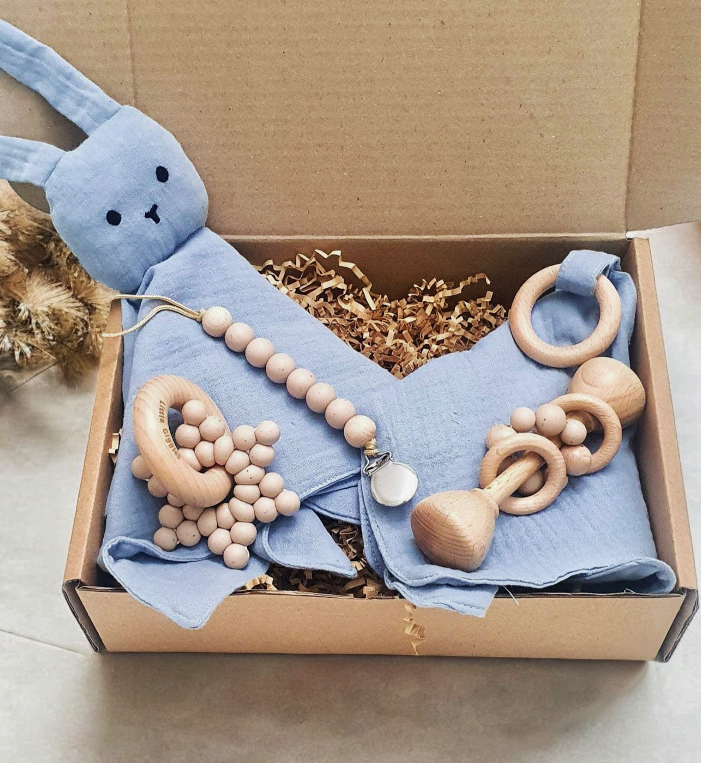 Blue Bunny Gift Set