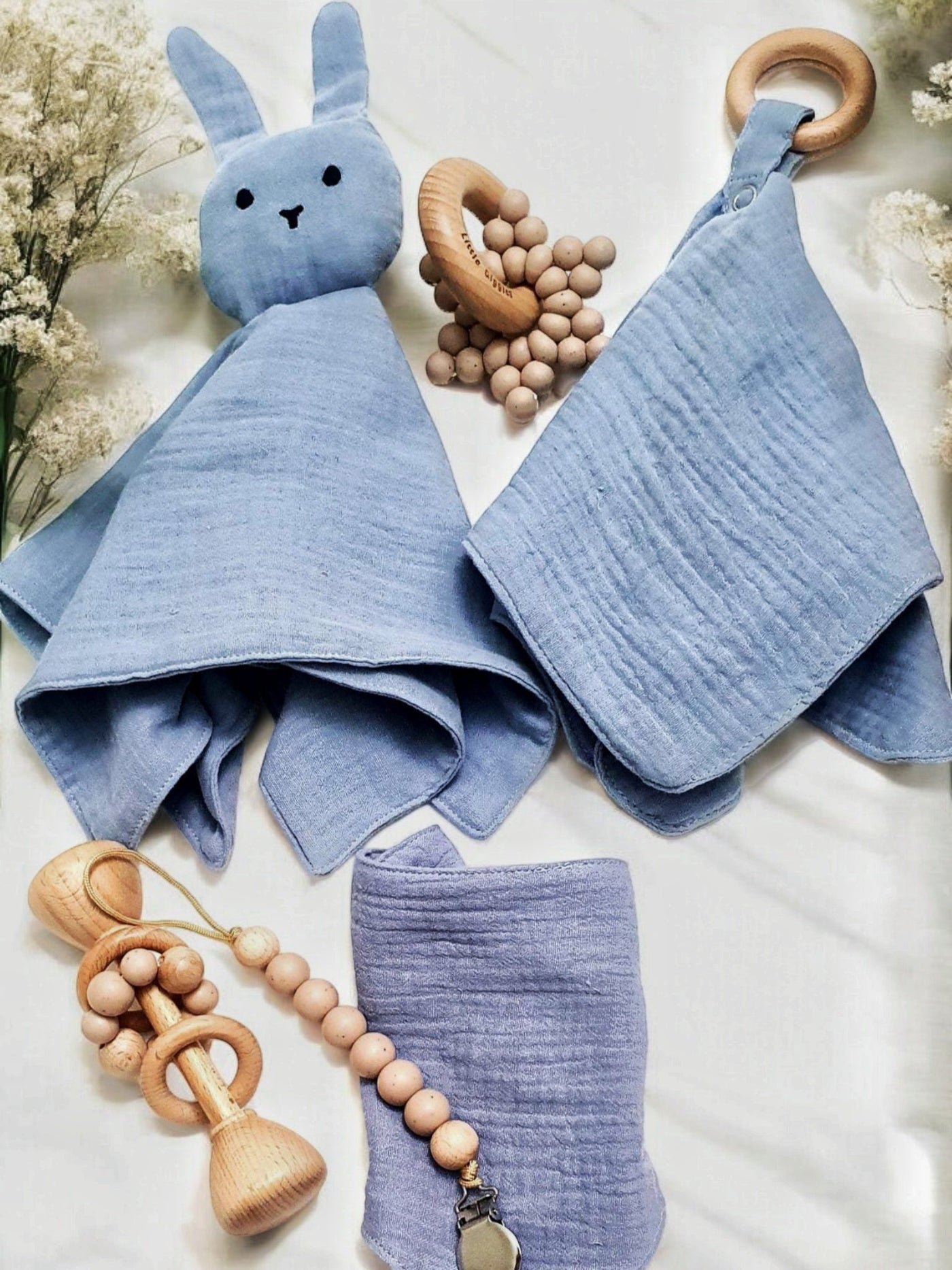 Blue Bunny Gift Set