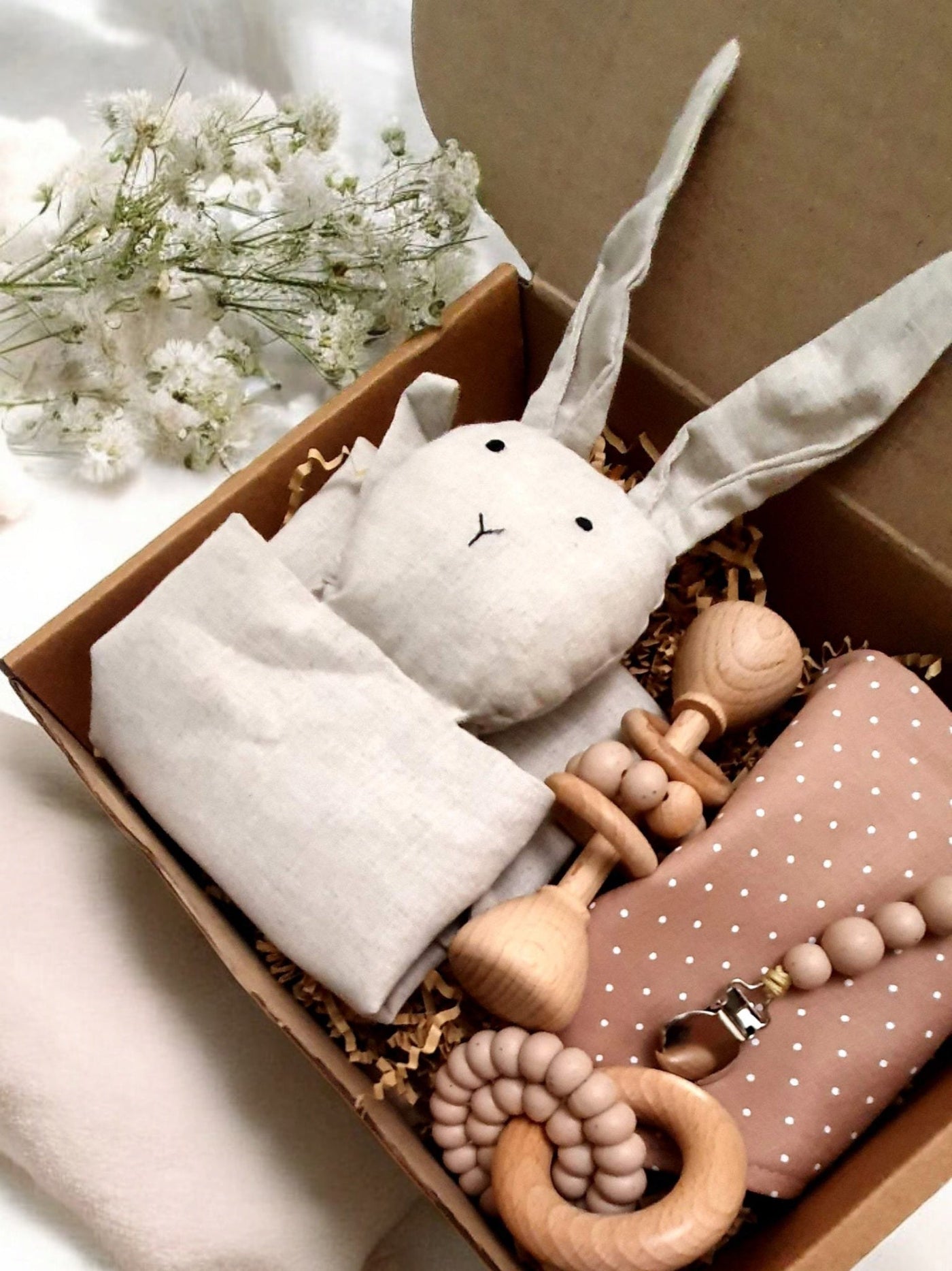 Beige Bunny Gift Set