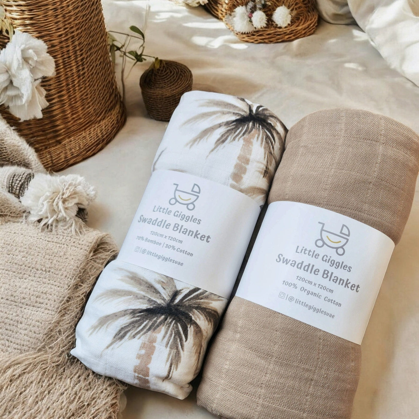 Palm Swaddle Set