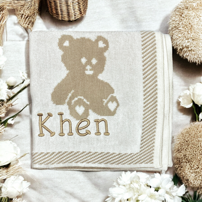 Ted Knitted Blanket