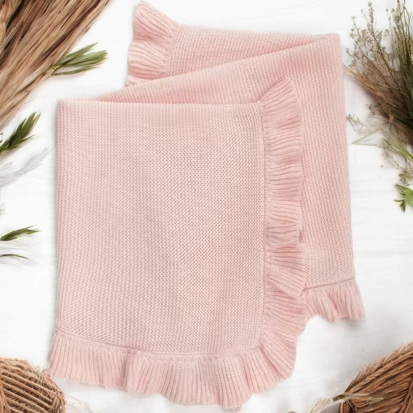 Ruffle Blanket