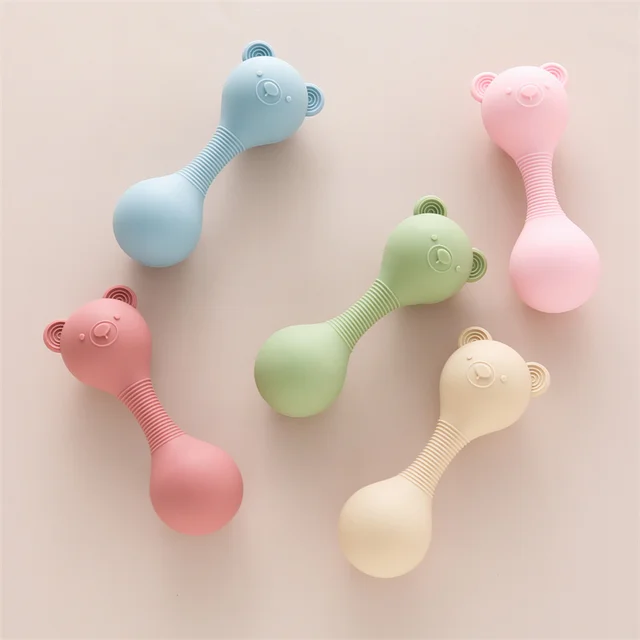 Silicone Bear Rattle