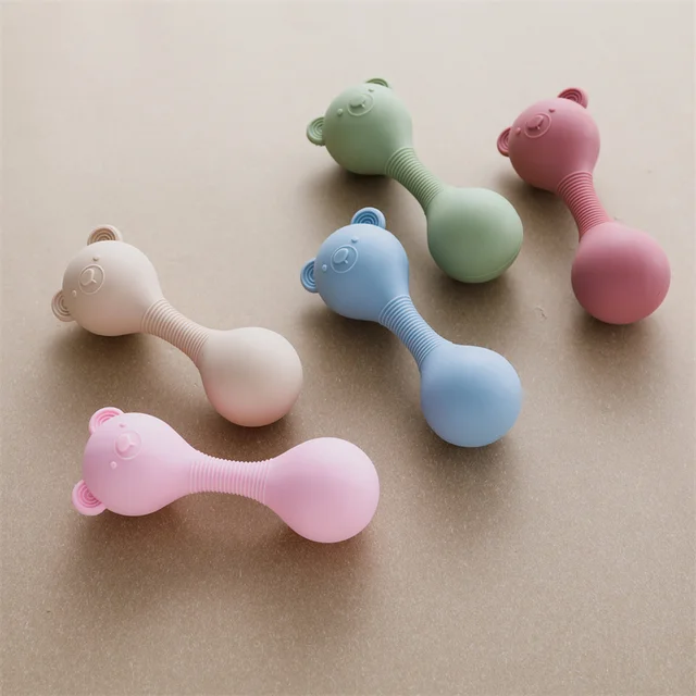 Silicone Bear Rattle