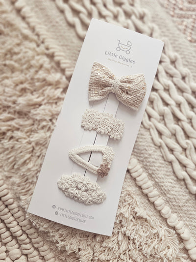 Paris Set of Hair Clips