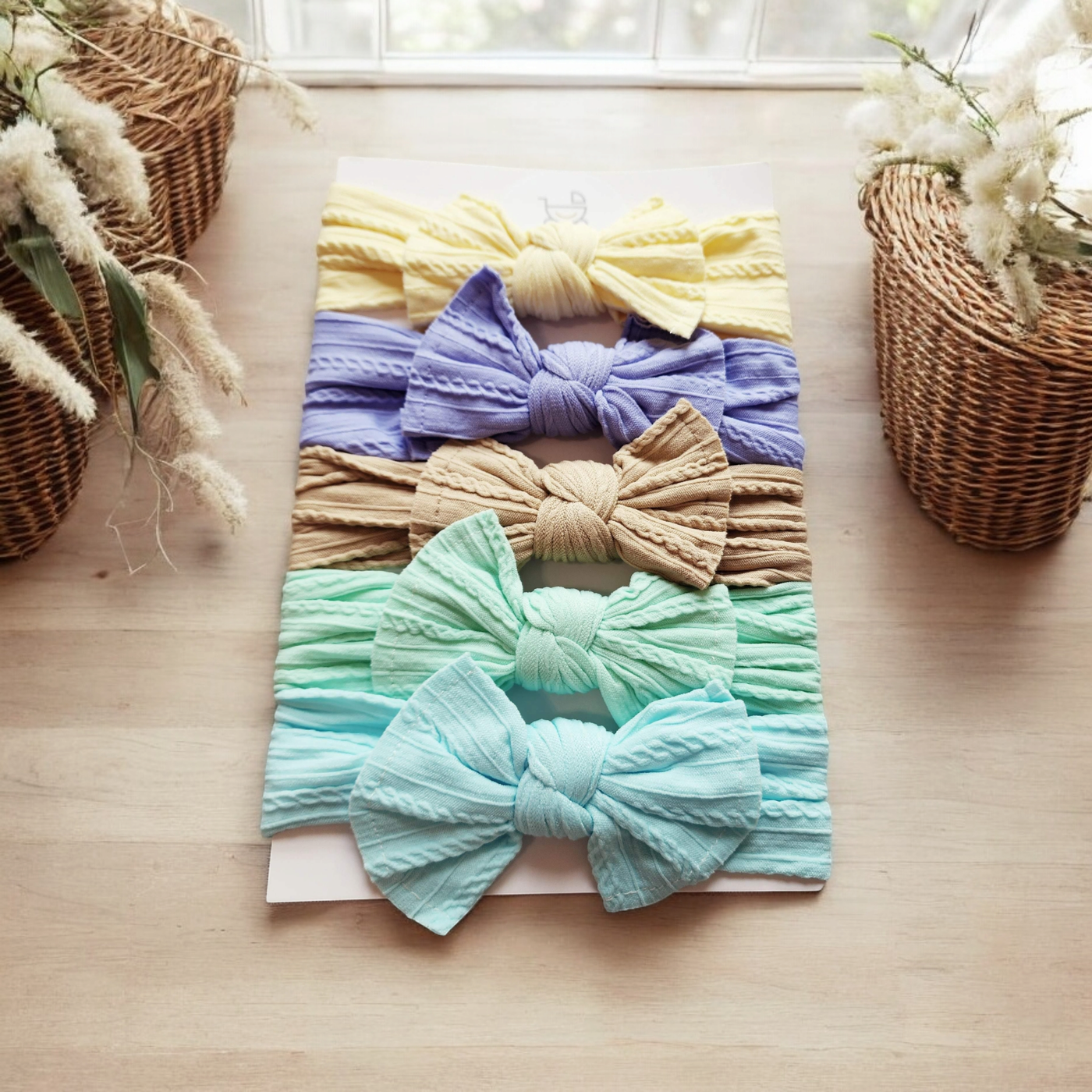 Bow Headbands -Spring Set