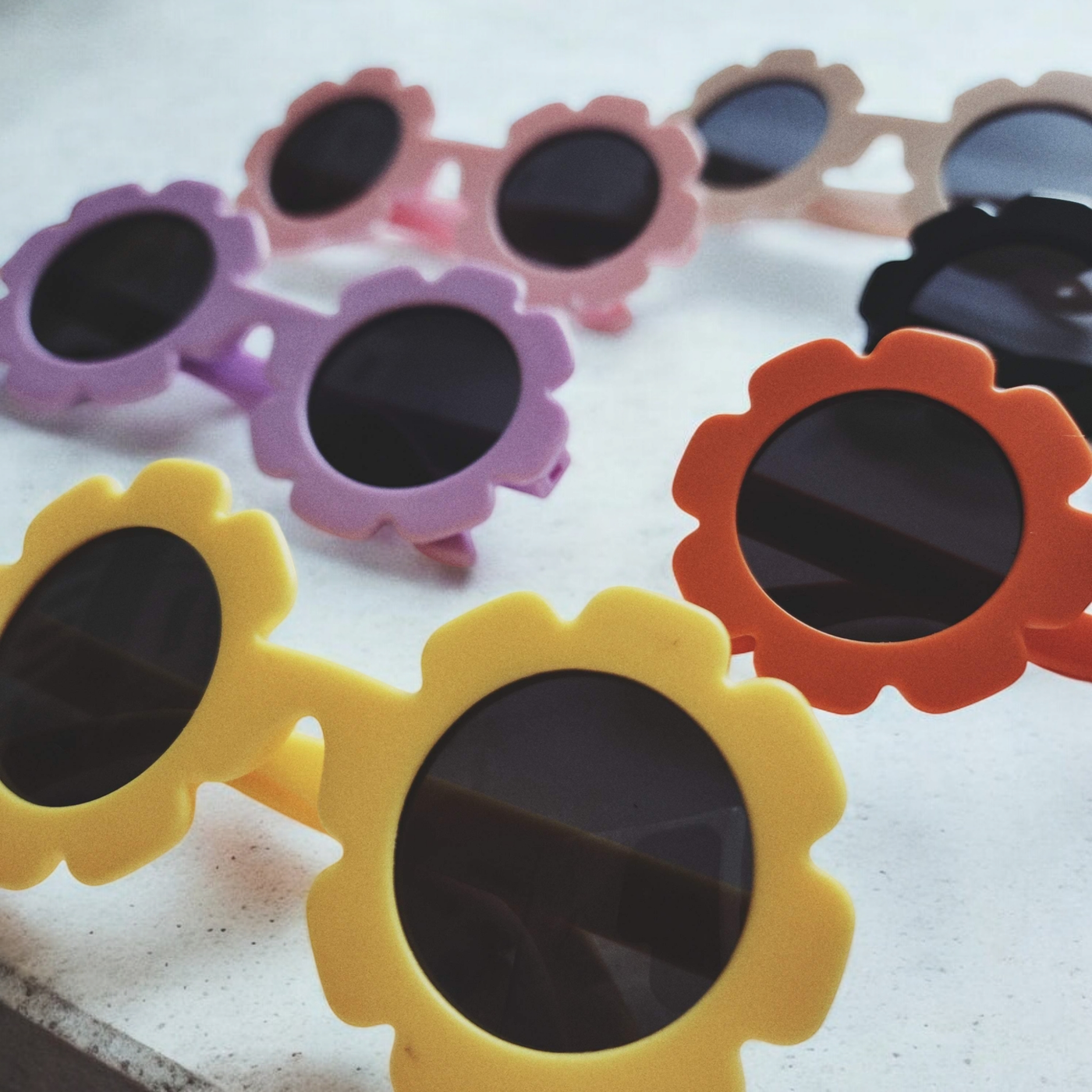 Flexible Flower Sunglasses