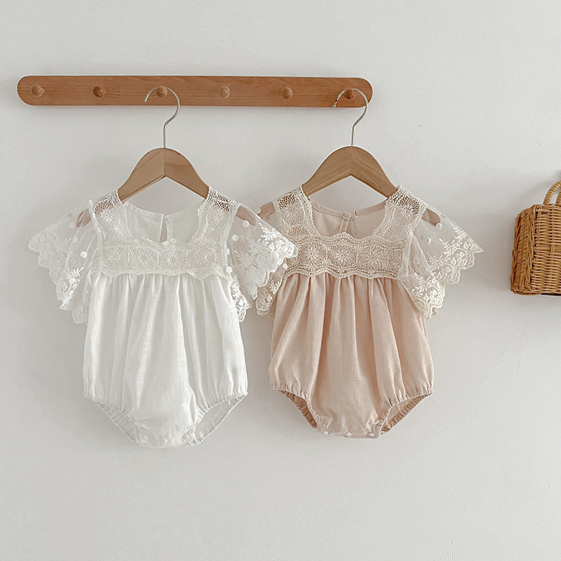 Rosie Lace Romper