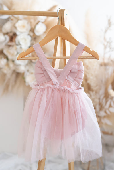 Violet Tulle Dress