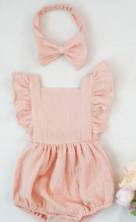 Watermelon Ruffle Onesie