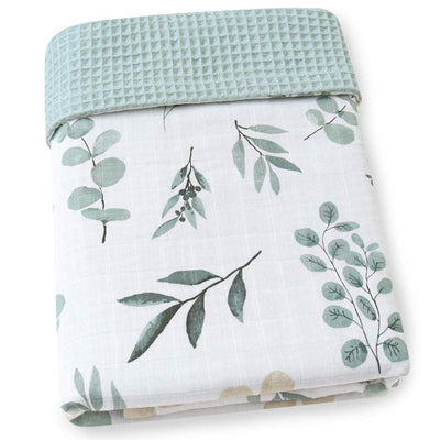 Saga Blossom Bamboo Cotton Blanket