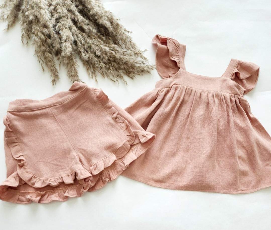 Pink Ari Linen Set
