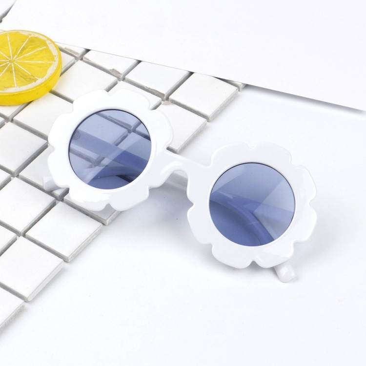 White Flower Sunglasses